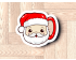 Santa Clause Mug Cookie Cutter. Christmas Cookie Cutter. Winter Cookie Cutter
