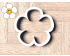 Smiley Daisy Cookie Cutter. Flower Cookie Cutter. Summer Cookie Cutter