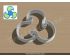 Fidget Spinner Style-4 Cookie Cutter. Toy Cookie Cutter