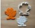Meowth Cookie Cutter and Stamp Set. Pokemon Cookie Cutter