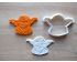 Yoda Cookie Cutter and Stamp Set. Star Wars Cookie Cutter