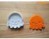 Cute Octopus Cookie Cutter and Stamp Set. Animal Cookie Cutter