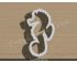 Seahorse Cookie Cutter. Animal Cookie Cutter