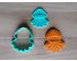 Squid Cookie Cutter and Stamp Set. Super Mario Cookie Cutter
