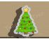 Christmas Tree with Star Cookie Cutter. Christmas Cookie Cutter