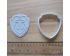 Zuma Paw Patrol Badge Cookie Cutter and Stamp Set. PAW Patrol Cookie Cutter