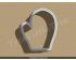 Mitten Style 1 Cookie Cutter. Christmas Cookie Cutter