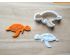 Sea Turtle Cookie Cutter and Stamp Set. Animal Cookie Cutter