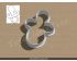 Baby Pacifier Cookie Cutter. Baby Shower Cookie Cutter