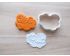 Baby Over Cloud Cookie Cutter and Stamp Set. Baby Shower Cookie Cutter