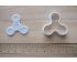 Fidget Spinner Cookie Cutter and Stamp Set. Toy Cookie Cutter