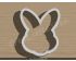 Bunny Head Cookie Cutter. Easter Cookie Cutter