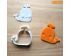 Blue Whale Cookie Cutter and Stamp Set. Animal Cookie Cutter