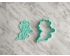 Maggie Simpson cookie Cutter and Stamp Set. Simpson Family Cookie Cutter. Cartoon Cookie Cutter