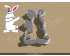 Dabbing Bunny Cookie Cutter. Easter Cookie Cutter