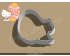 Hello Kitty with Easter Egg Cookie Cutter. Easter Cookie Cutter. Hello Kitty Cookie Cutter