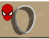 Spiderman Head Cookie Cutter. Super Hero Cookie Cutter
