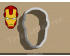Iron Man Head Cookie Cutter. Super Hero Cookie Cutter