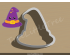 Cute Witch Hat Cookie Cutter. Halloween Cookie Cutter. 