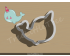 Narwhal Style 1 Cookie Cutter.  Animal Cookie Cutter