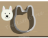 Samoyed Dog Cookie Cutter. Pet Cookie Cutter