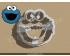 Cookie Monster Detailed Cookie Cutter. Cartoon Cookie Cutter. Sesame Street Cookie Cutter