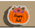 Floral Pumpkin Cookie Cutter. Fall Season Cookie Cutter. Thanksgiving Cookie Cutter