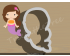 Mermaid Girl Cookie Cutter. Cartoon Cookie Cutter
