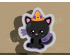 Witch Cat Cookie Cutter. Halloween Cookie Cutter. 