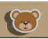 Bear Head Cookie Cutter. Cartoon Cookie Cutter