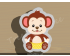 Baby Monkey Cookie Cutter. Baby Shower Cookie Cutter. Jungle Baby  Cookie Cutter