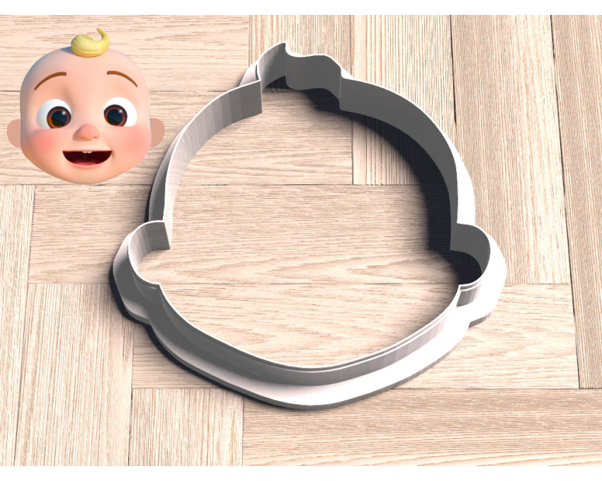 Cocomelon JJ Cookie Cutter. Cartoon Cookie Cutter. Cocomelon Street Cookie Cutter