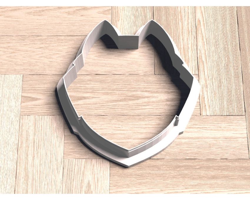 Husky Head Cookie Cutter. Husky Cookie Cutter. Dog Cookie Cutter. Pet Cookie Cutter
