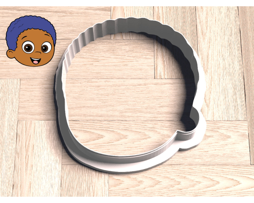 Goby Cookie Cutter. Bubble Guppies Cookie Cutter