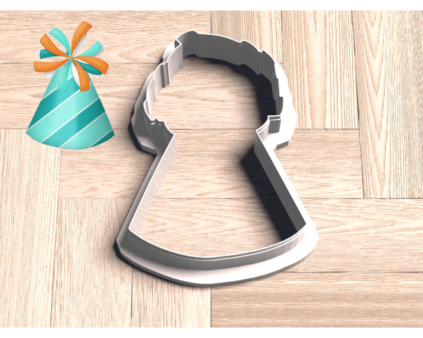 Birthday Hat Cookie Cutter. Birthday Cookie Cutter