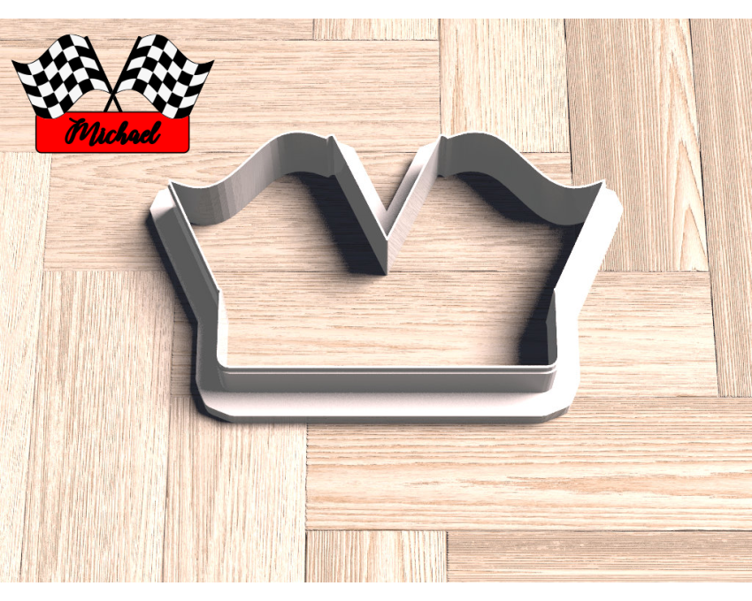 Race Car Flag Plaque Cookie Cutter. Car Cookie Cutter. Birthday Cookie Cutter