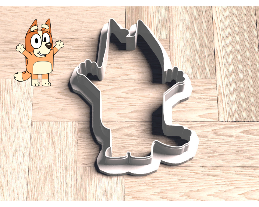 Bingo Cookie Cutter. Disney cookie cutter. Bluey Cookie Cutter