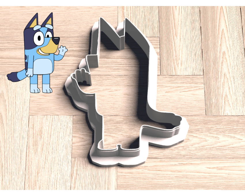 Bluey Cookie Cutter. Disney cookie cutter. 