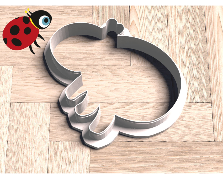 Ladybug Cookie Cutter. Cartoon Cookie Cutter. Cocomelon Cookie Cutter