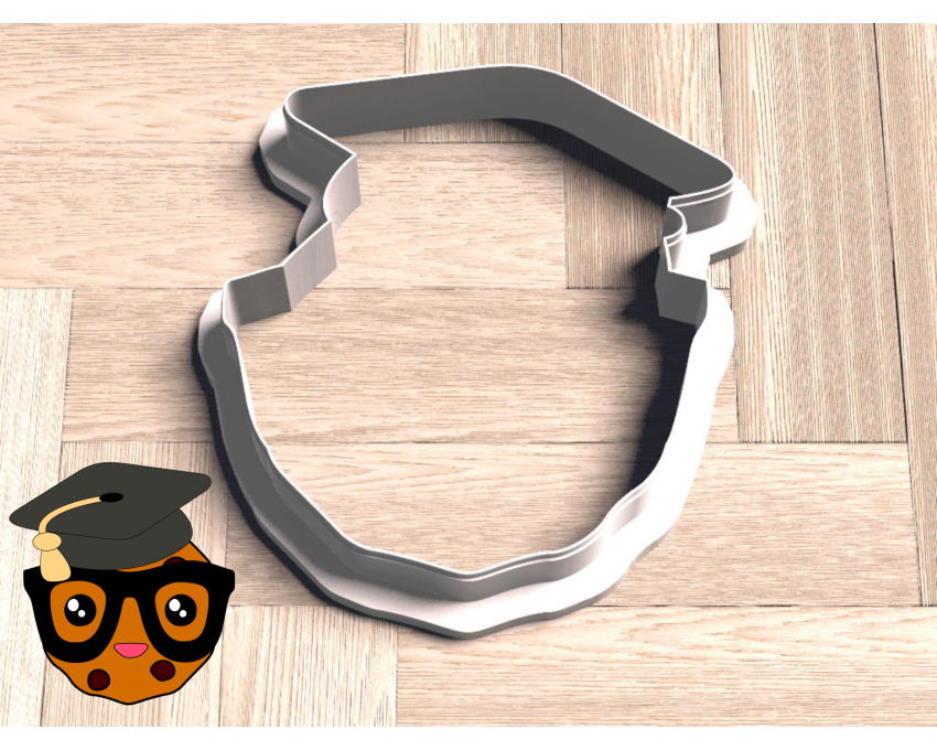 Smart Cookie Cookie Cutter. School/Grad Cookie Cutter