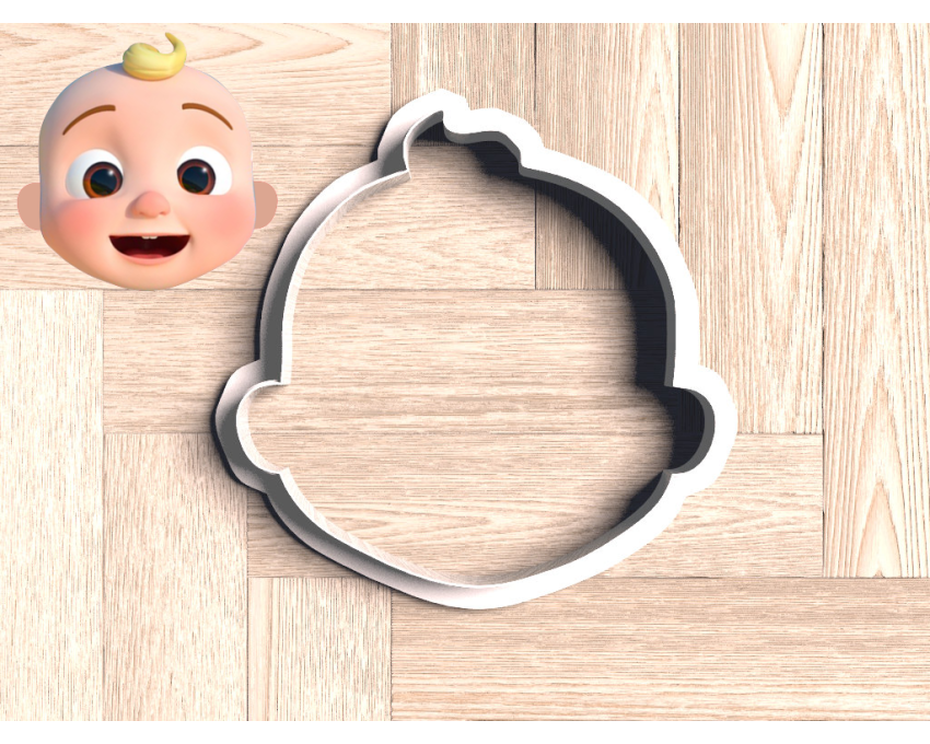 Cocomelon JJ Cookie Cutter. Cartoon Cookie Cutter. Cocomelon Street Cookie Cutter