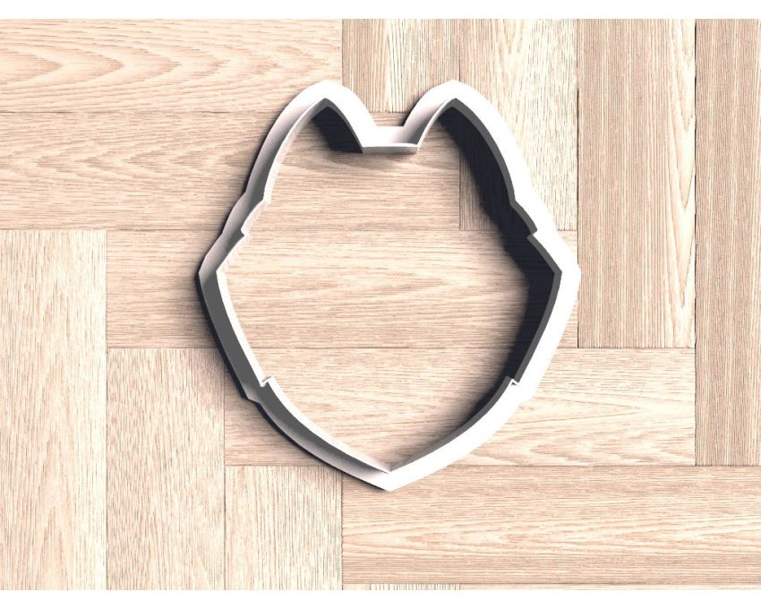 Husky Head Cookie Cutter. Husky Cookie Cutter. Dog Cookie Cutter. Pet Cookie Cutter