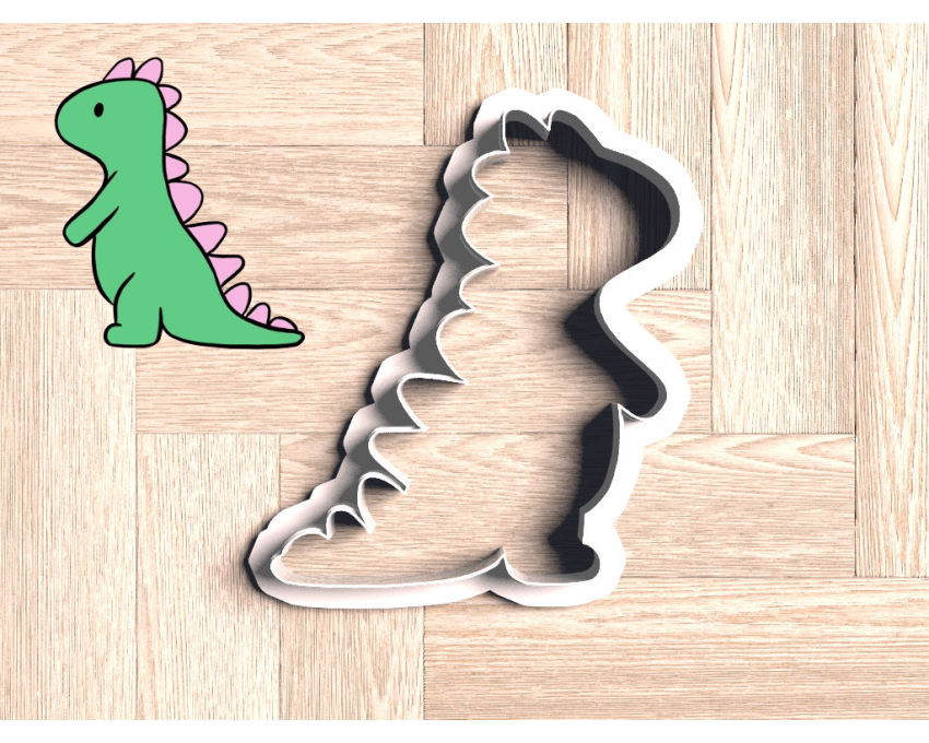 Dinosaur Cookie Cutter. Animal Cookie Cutter