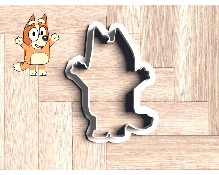 Bingo Cookie Cutter. Disney cookie cutter. Bluey Cookie Cutter