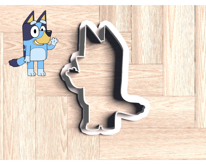 Bluey Cookie Cutter. Disney cookie cutter. 