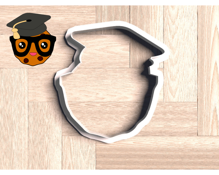 Smart Cookie Cookie Cutter. School/Grad Cookie Cutter