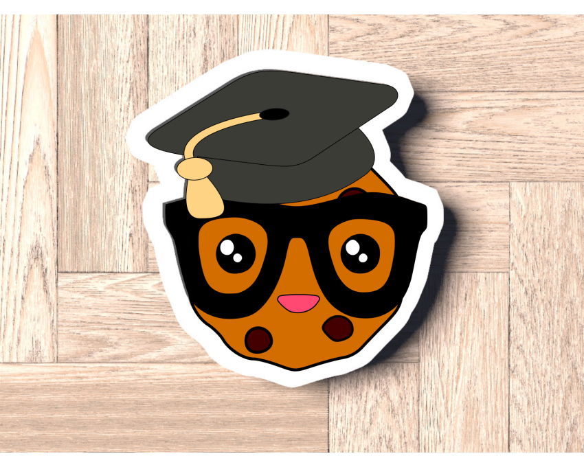 Smart Cookie Cookie Cutter. School/Grad Cookie Cutter
