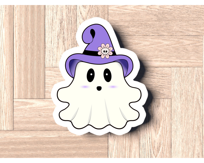 Witch Boo Cookie Cutter. Halloween Cookie Cutter. 