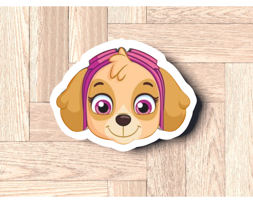 Skye Cookie Cutter. Cartoon Cookie Cutter. PAW Patrol Cookie Cutter