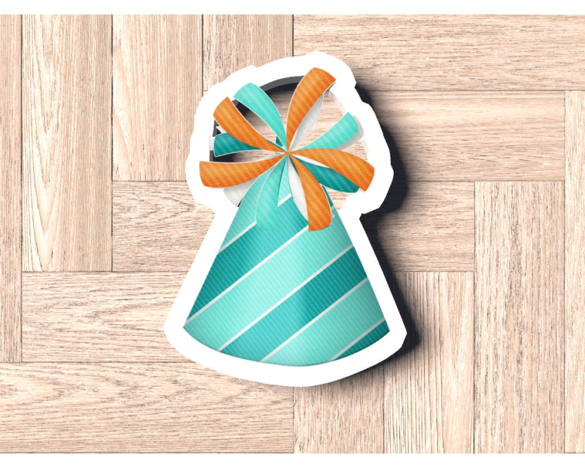 Birthday Hat Cookie Cutter. Birthday Cookie Cutter